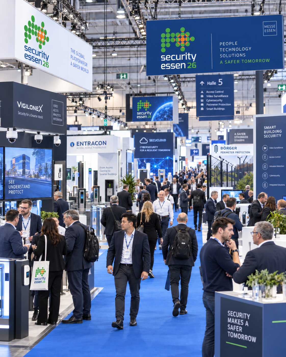 Security Essen exhibition floor